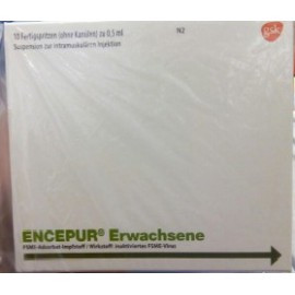 Изображение препарта из Германии: Энцепур Encepur взрослый 10x0.5мл